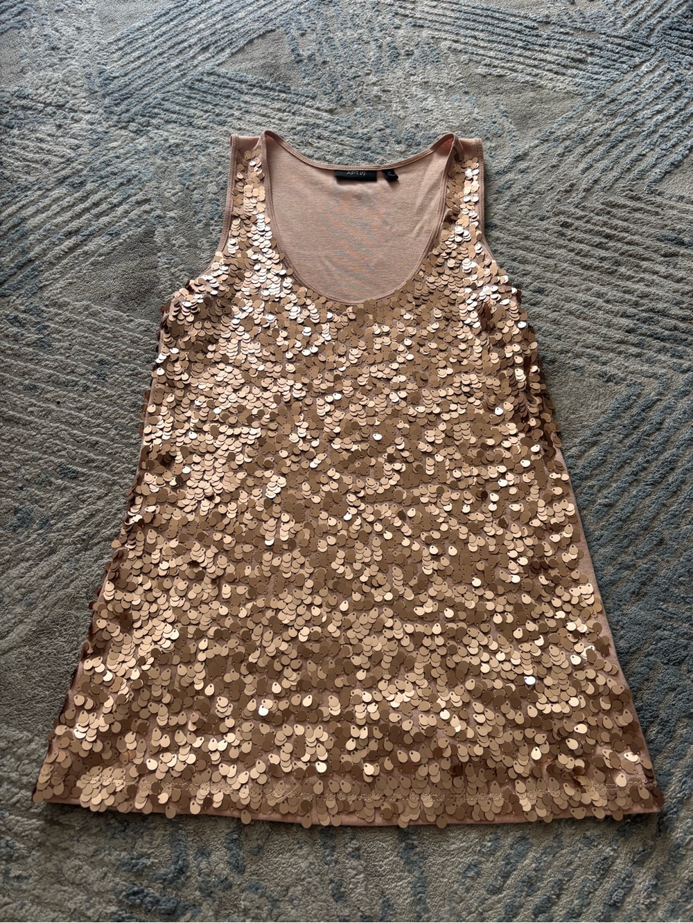 Apt. 9 Soft Blush Pink Scoop Neck Tank